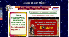Desktop Screenshot of musictheorymagic.com